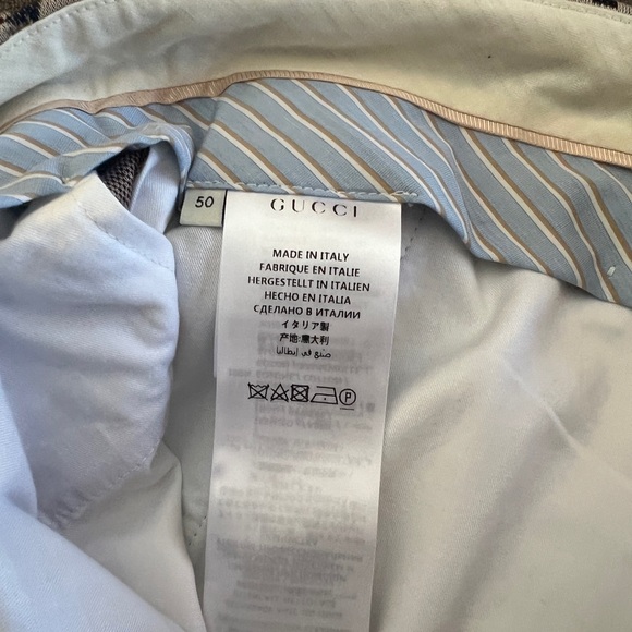 GUCCI NWTs Monogram Canvas Bermuda Shorts - Picture 6 of 8